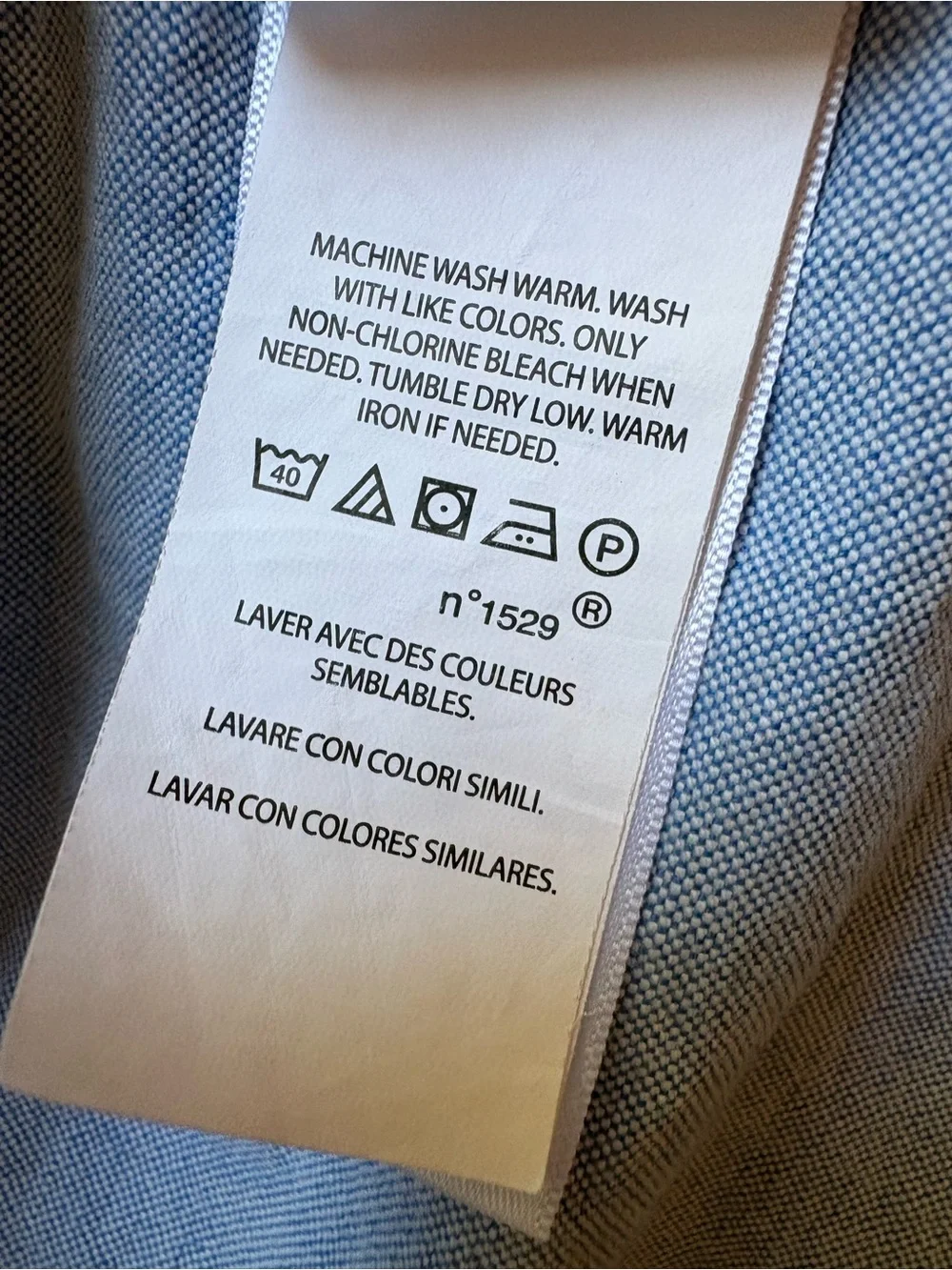Polo Ralph Lauren Baby Boy 12M Blue Oxford Button Down Shirt Pony